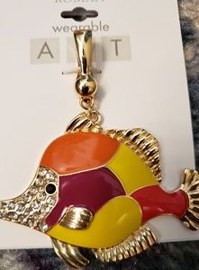 Roman Wearable Fish Pendant NWOT